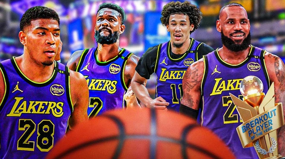 在防守端, 湖人队对拥